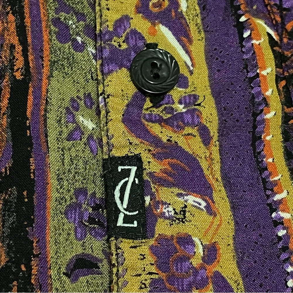 Vintage Z. Cavaricci short sleeve button down shirt - Picture 5 of 5